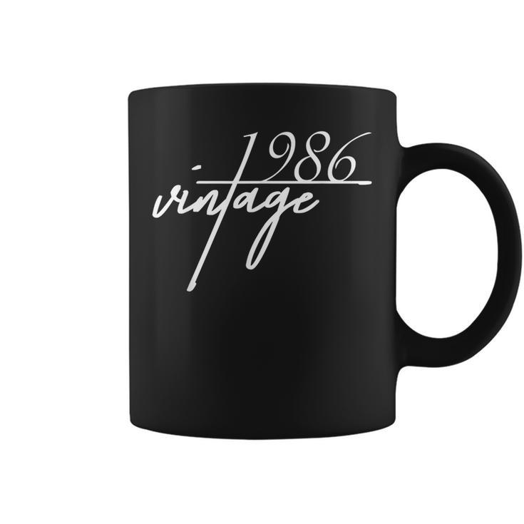 33Th Birthday Funny  Vintage 1986  Gift Idea Coffee Mug