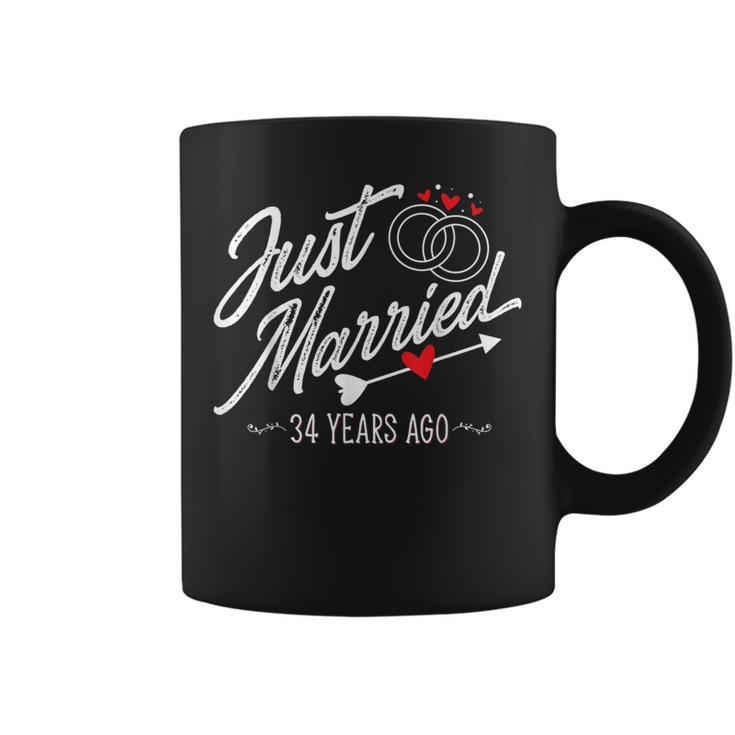34Th Wedding Anniversary Gifts For Him Her Funny Couples Coffee Mug