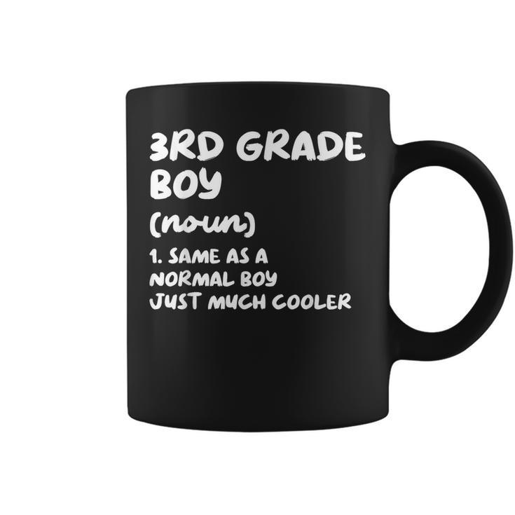 3Rd Grade Boy Definition Back To School Student Coffee Mug
