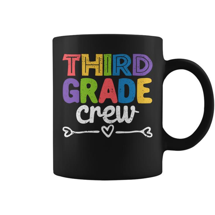 3Rd Grade Crew Third Grade Teacher First Day Of School Coffee Mug