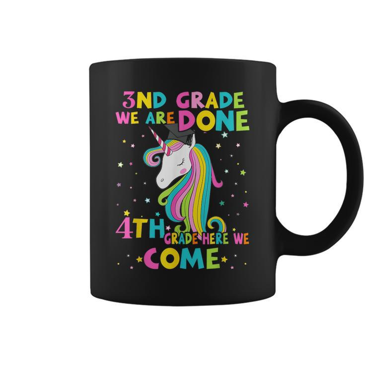 3Rd Grade Graduation Magical Unicorn 4Th Grade Here We Come  Coffee Mug