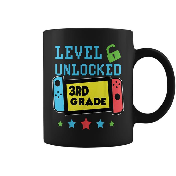 3Rd Grade Level Unlocked Gamer First Day Of School Boys Coffee Mug