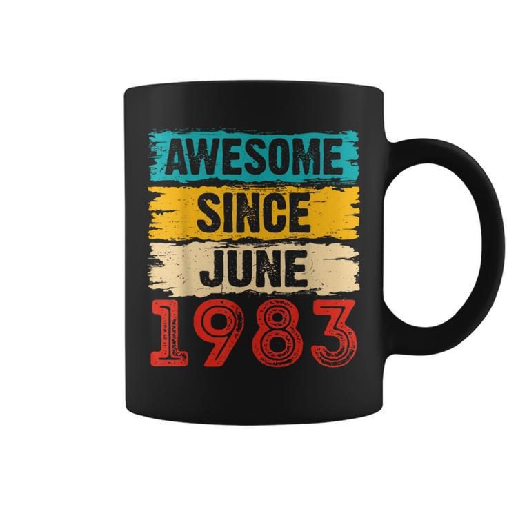 40 Year Old Awesome Since June 1983 40Th Birthday Gifts Coffee Mug