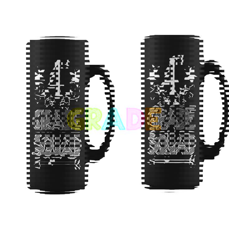 4Th Grade Squad Star Team Back To School Graduation Teacher Gifts For Teacher Funny Gifts Coffee Mug
