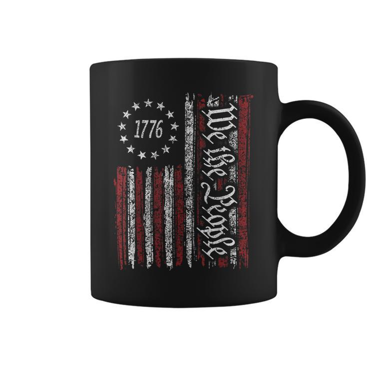 4Th Of July  We The People 1776 Usa Flag  Coffee Mug