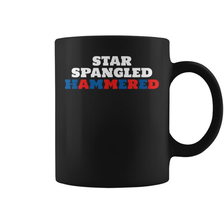 4Th Of July Getting Star Spangled Hammered Coffee Mug