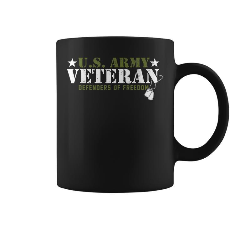4Th Of July | Us Army Veteran Defender Of Freedom  Coffee Mug