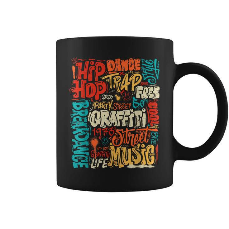 50Th Anniversary Of Hip Hop Graffiti Cassette Vintage Retro  Coffee Mug
