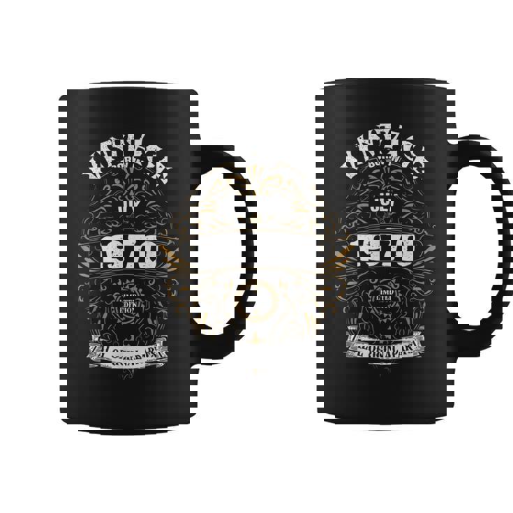 50Th Birthday Born In July 1970 50 Years Old Gifts Vintage 50Th Birthday Funny Gifts Coffee Mug