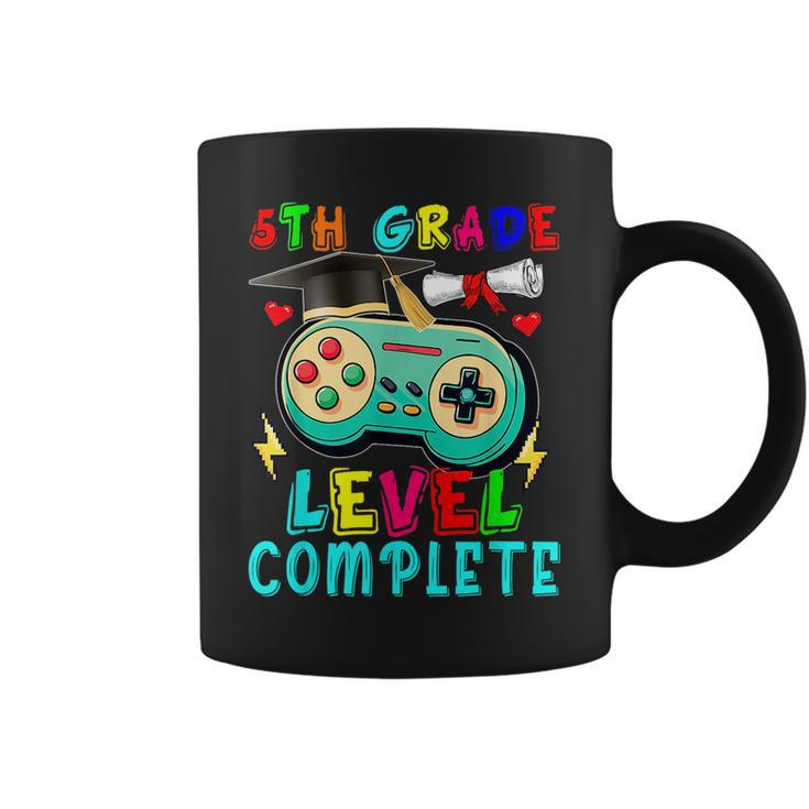 5Th Grade Level Complete Cute Game Controller Gamer Graduate Coffee Mug