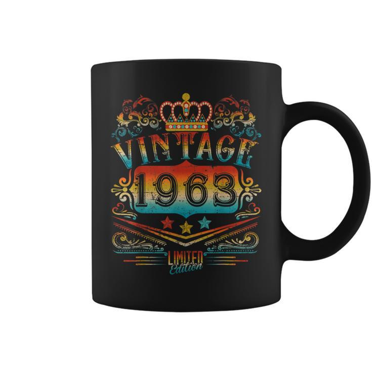 60 Year Old Gifts Vintage 1963 60Th Men Women 60Th Birthday  Coffee Mug
