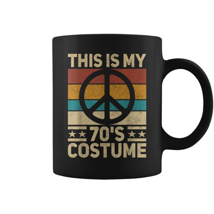 My 70S Costume 70 Style Peace Hippie 70'S Disco 1970S Outfit Coffee Mug