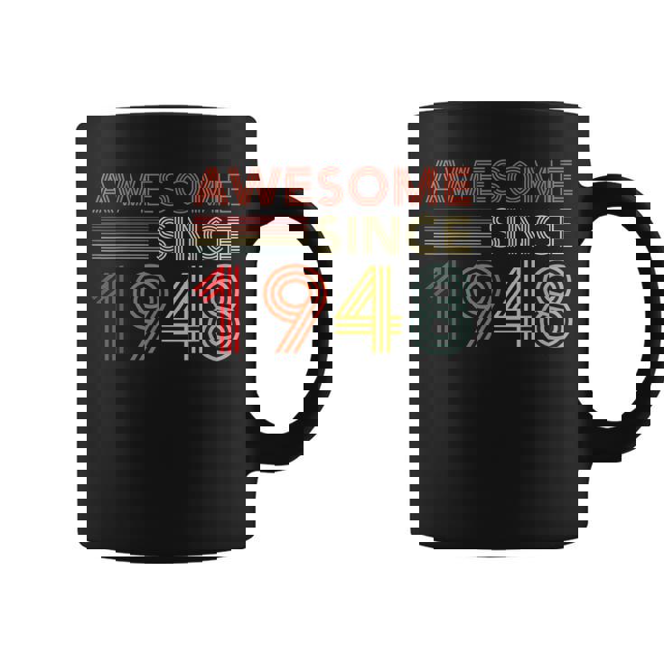 75 Birthday Decorations Men Women 1948 Bday 75Th Birthday  Coffee Mug