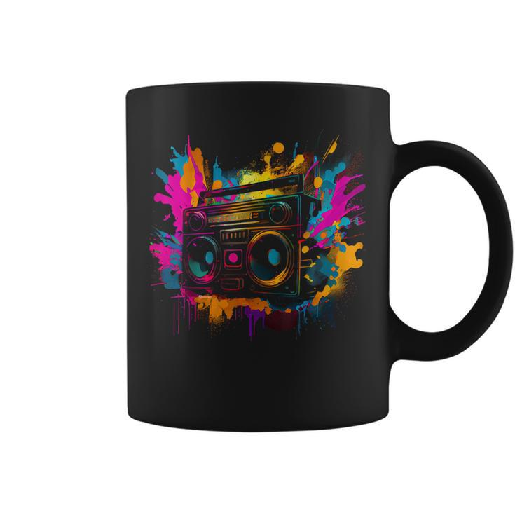 90S 80S Theme Party Outfit Tape Recorder Coffee Mug