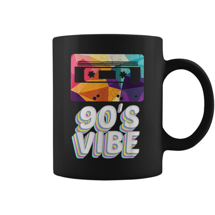 90S Vibe Vintage Retro Aesthetic Costume Party Wear Gift 90S Vintage Designs Funny Gifts Coffee Mug