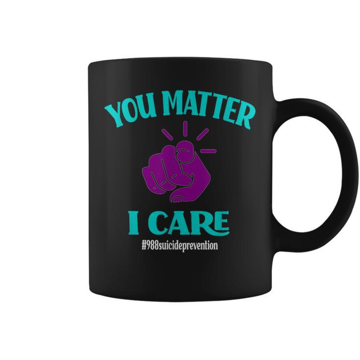 988 Suicide Prevention Awareness Semi-Colon Mental Health Coffee Mug