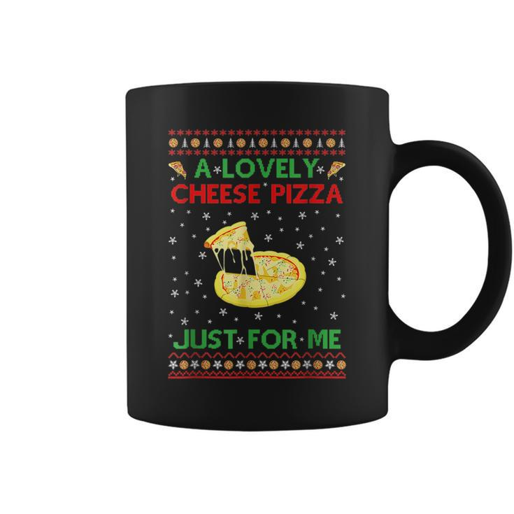 A Lovely Cheese Pizza Alone Funny Kevin X Mas Home Pizza Funny Gifts Coffee Mug