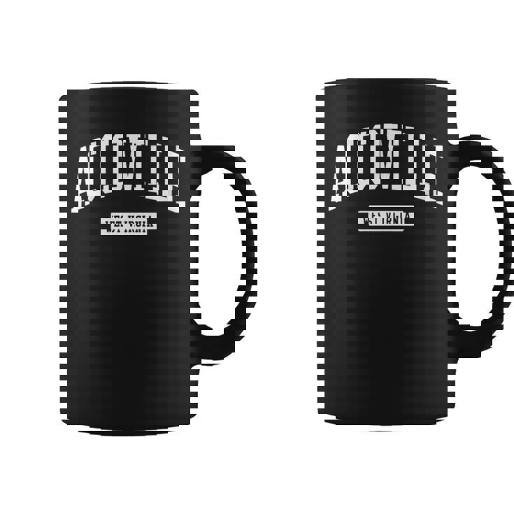Accoville West Virginia Wv College University Sports Style Coffee Mug