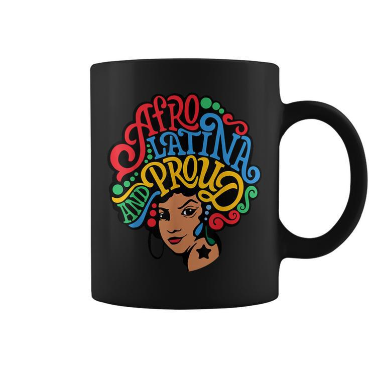 Afro Latina Proud Hispanic Heritage Month Latinx Girls Coffee Mug
