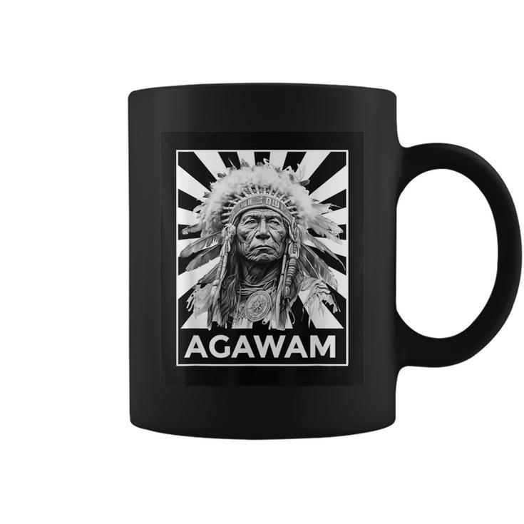 Agawam American Native Indian Proud Warrior Heritage Coffee Mug