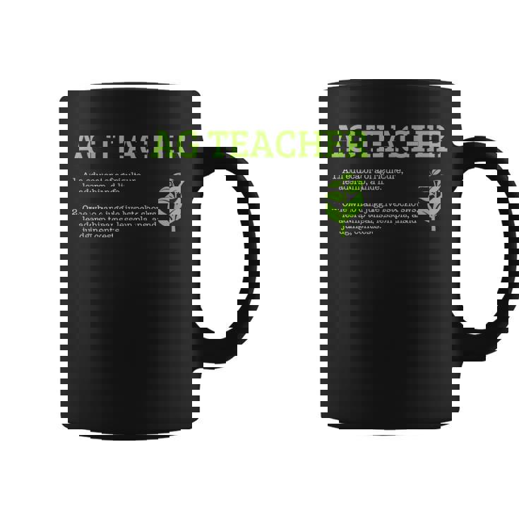 Agriculture Teacher Definition Agriculture Teacher Coffee Mug