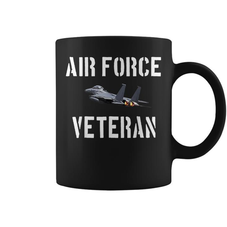 Air Force Veteran F15  Coffee Mug