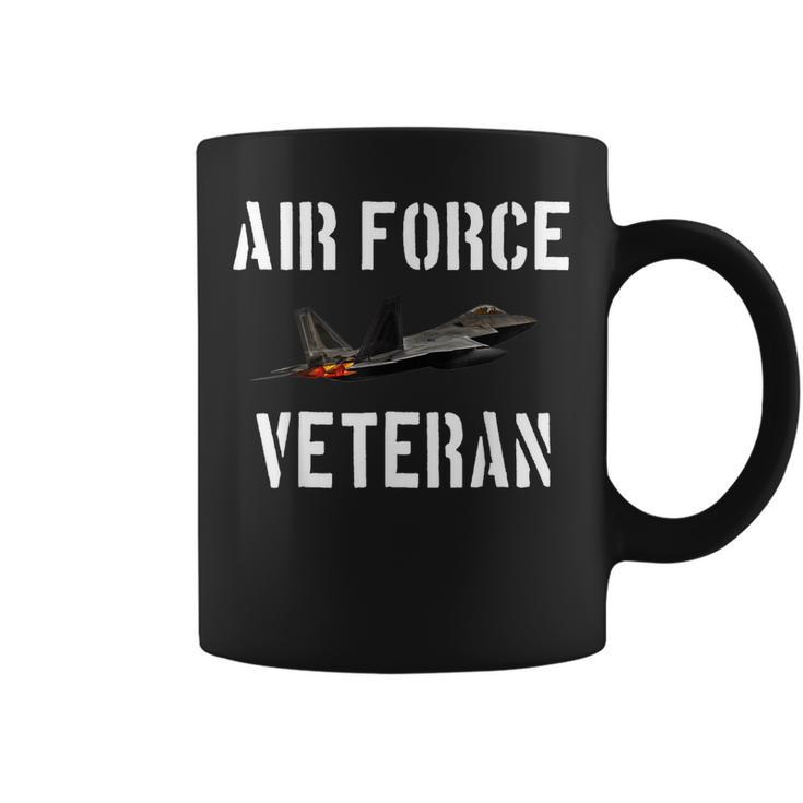 Air Force Veteran F22  Coffee Mug