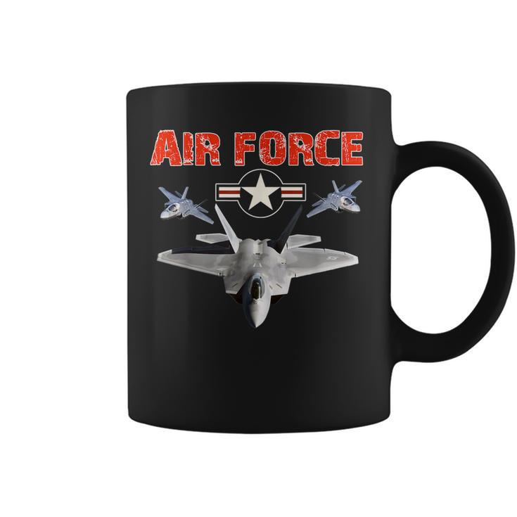 Air Force Vintage Rounde L Air Force Veteran Gift  Coffee Mug