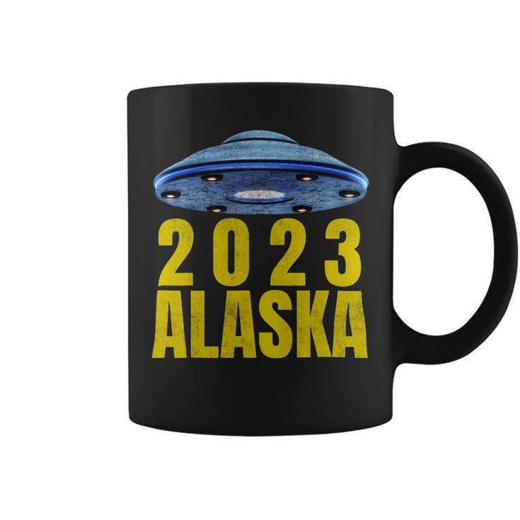 Alaska 2Alien Ufo For Science Fiction Lovers Coffee Mug