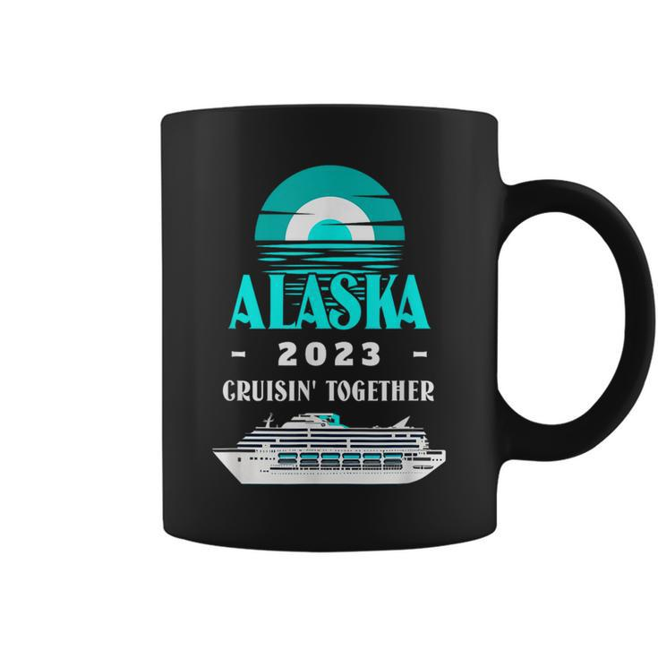 Alaska  Vacation Cruisin Together Alaska Cruise 2023  Coffee Mug