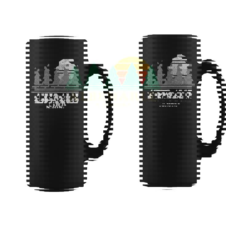 Albemarle Nc Vintage Throwback Retro 70S Coffee Mug