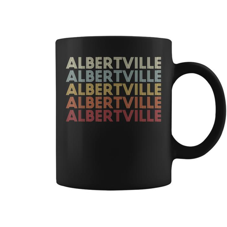Albertville Alabama Albertville Al Retro Vintage Text Coffee Mug