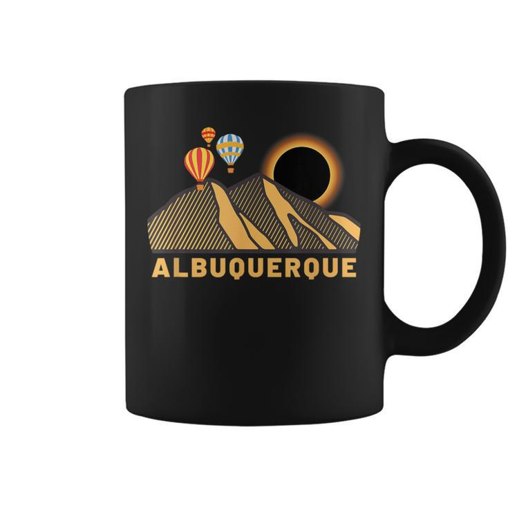 Albuquerque Balloon Festival Eclipse October 2023 Coffee Mug
