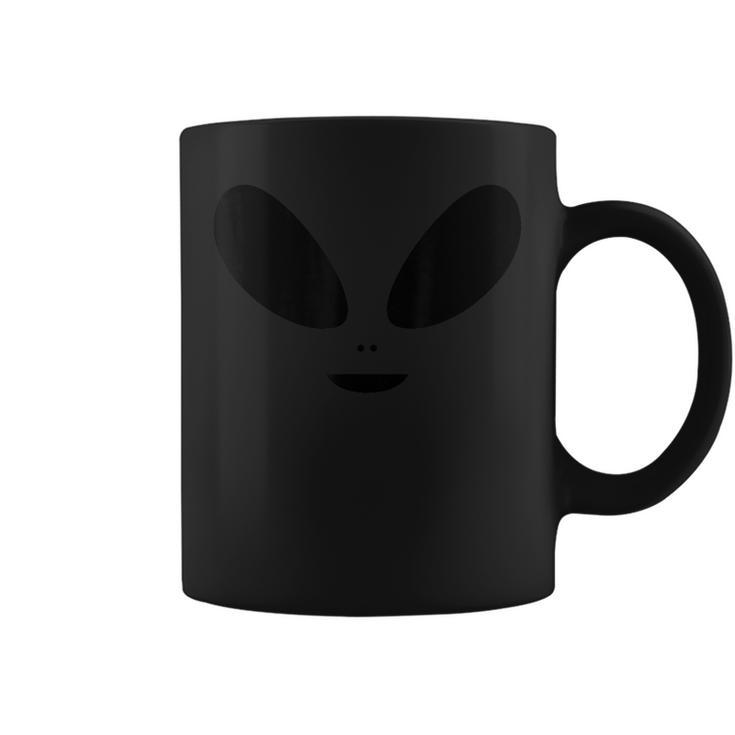 Alien Face Costume Extraterrestrial Halloween Lazy Easy  Coffee Mug