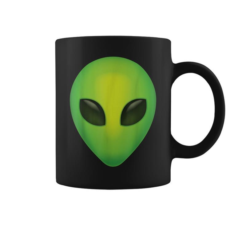 Alien HeadColorful Alien Rave Believe Coffee Mug