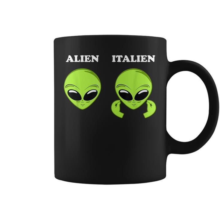 Alien Vs Italy Meme I Alien Or Italians Fun  Coffee Mug