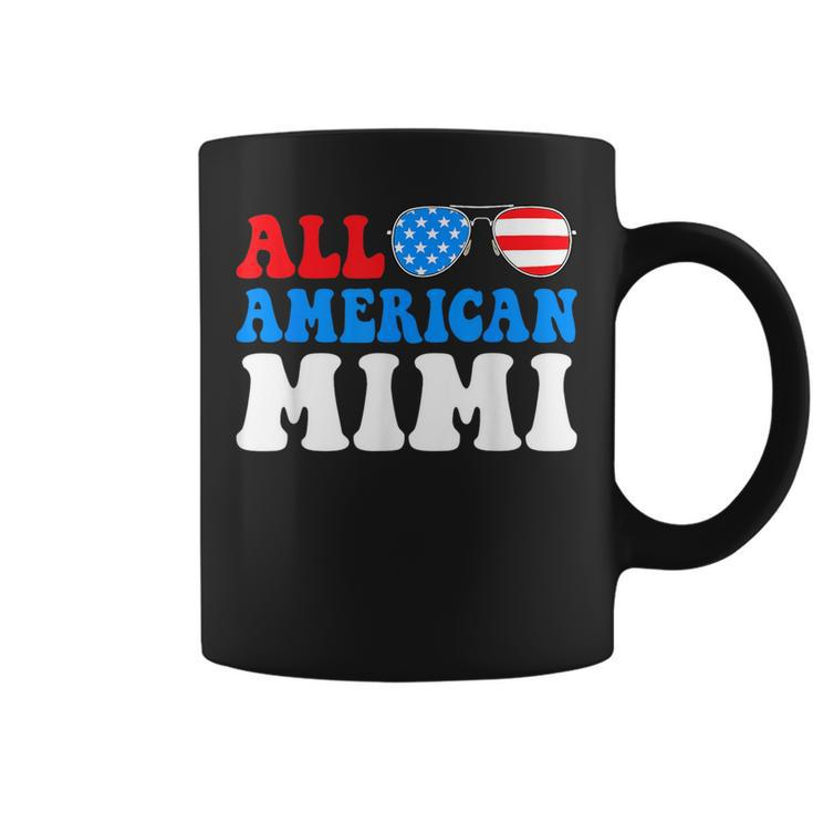 All American Mimi American Flag 4Th Of July Patriotic Coffee Mug