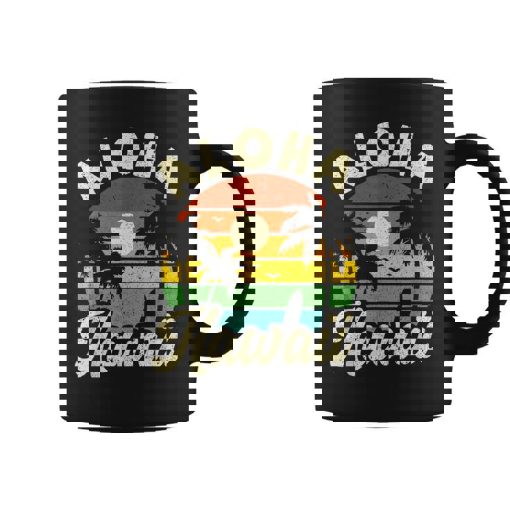 Aloha Hawaii Hawaiian Island Beach Vacation Summer Coffee Mug