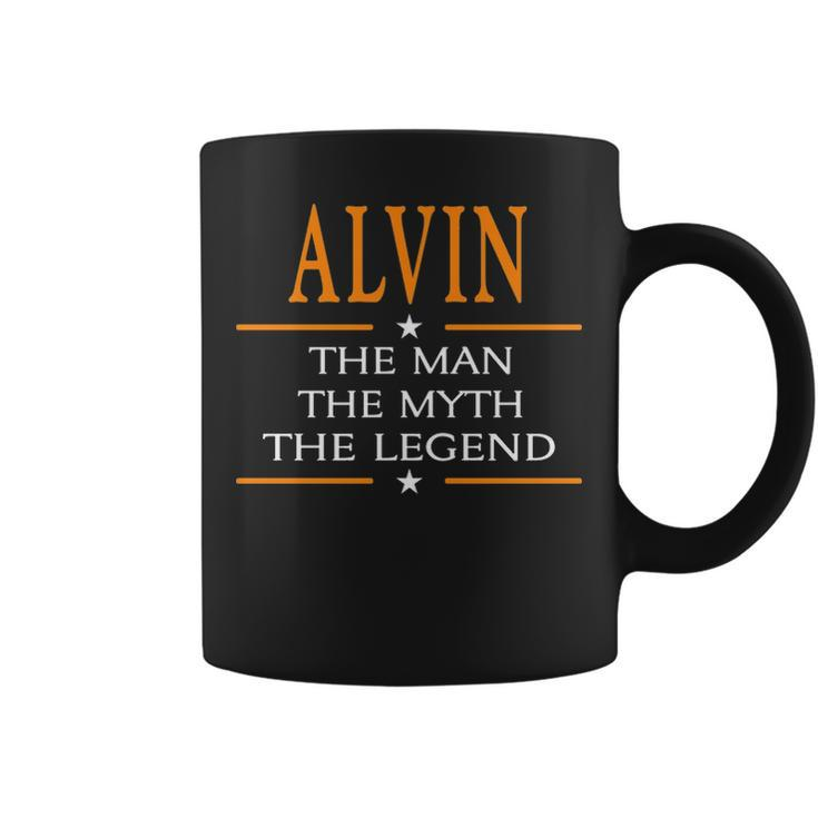 Alvin Name Gift Alvin The Man The Myth The Legend Coffee Mug
