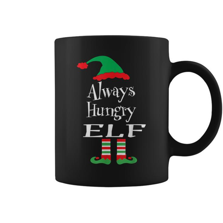 Always Hungry Elf Christmas Family Matching Group Coffee Mug