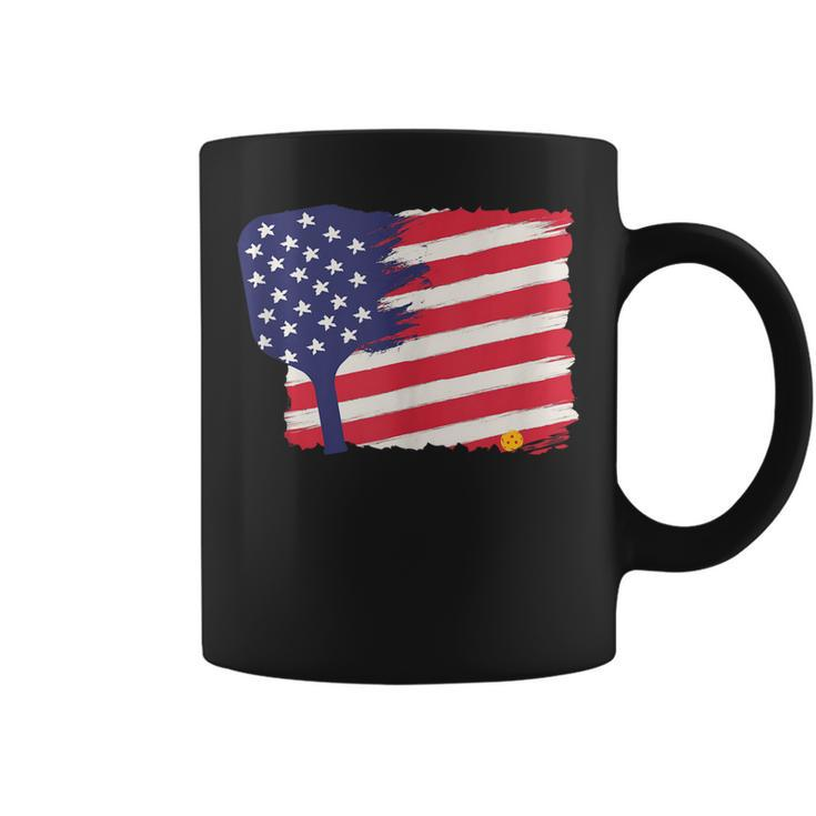 America And Pickleball  Coffee Mug