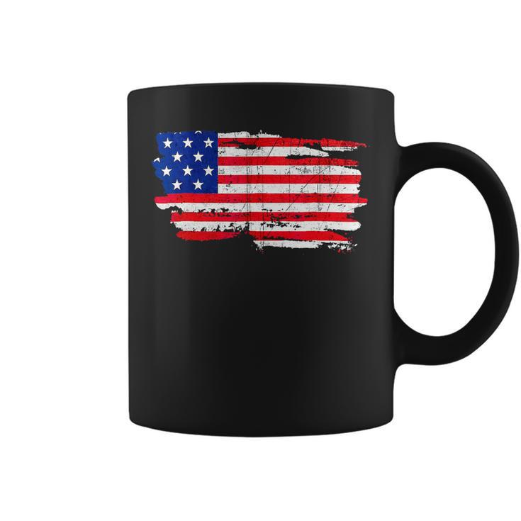 America Flag Usa Patriotic 4Th Of July Independence Day Coffee Mug
