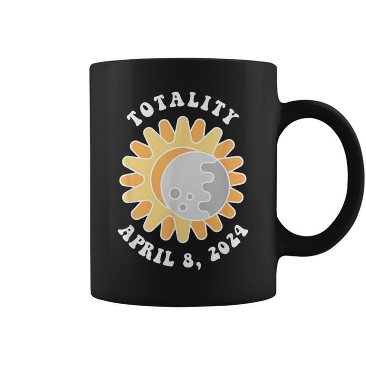 American Solar Eclipse The Path Of Totality April 8 2024  Coffee Mug