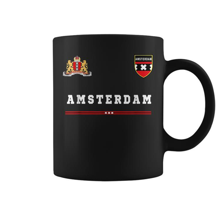 Amsterdam  SportSoccer Jersey  Flag Football  Coffee Mug
