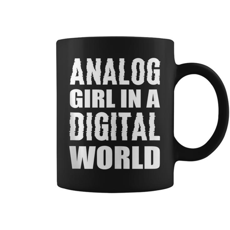 Analog Girl Logical Person  Coffee Mug