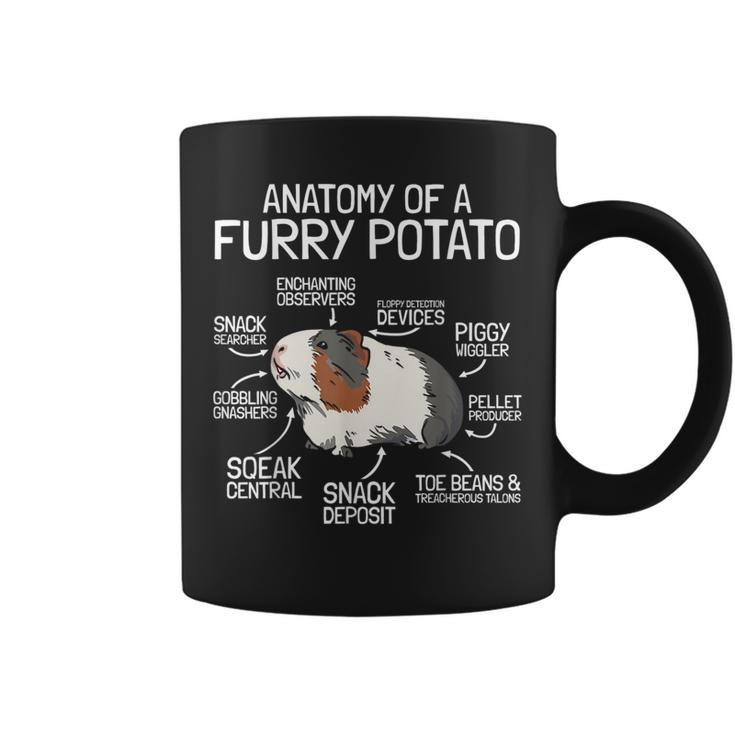 Anatomy Of A Furry Potato - Guinea Pig  Coffee Mug