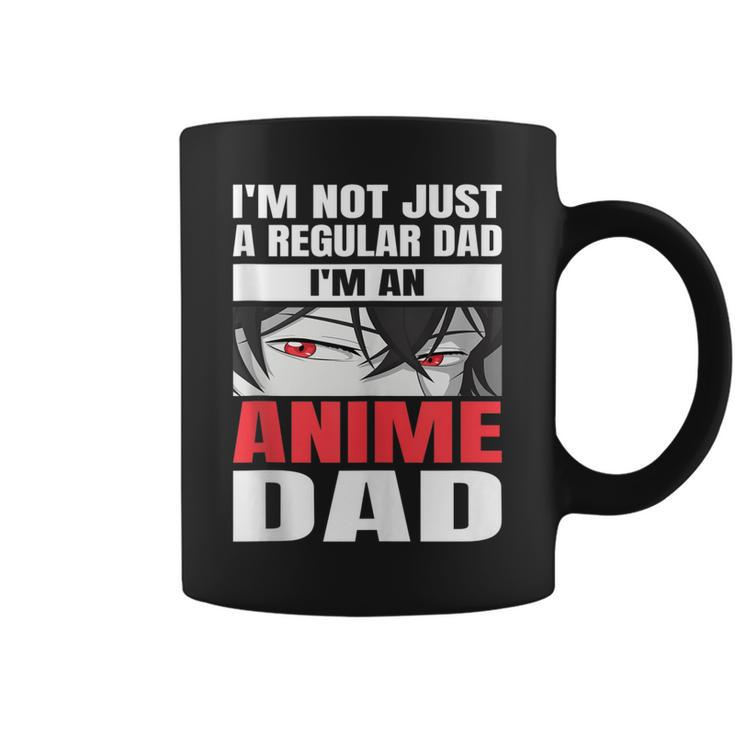 Anime Fathers Birthday Im An Anime Dad Funny Fathers Day  Gift For Women Coffee Mug