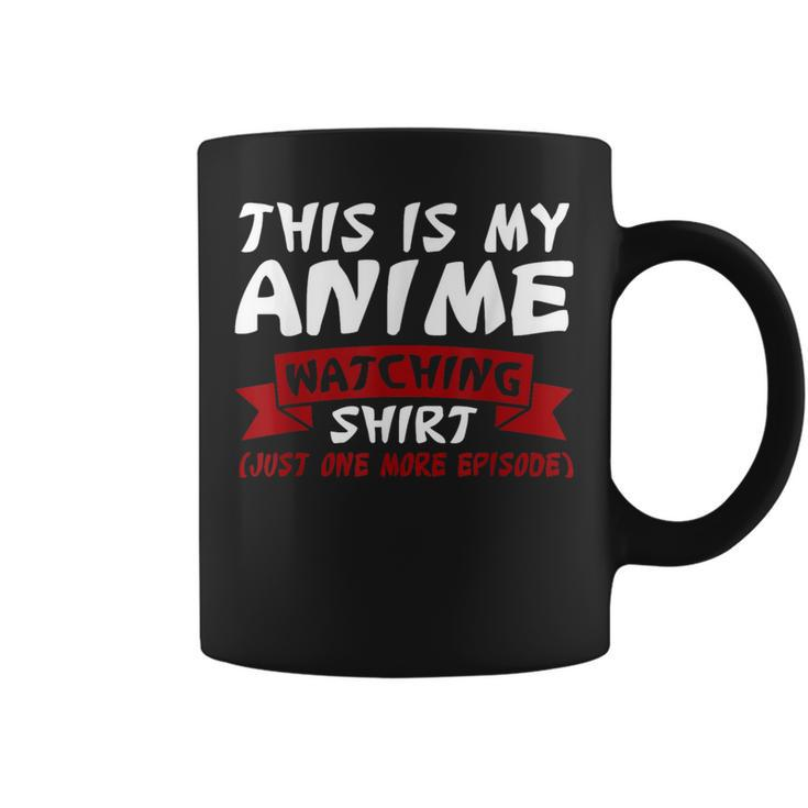 This Is My Anime Watching Anime Merchandise Waifu Coffee Mug