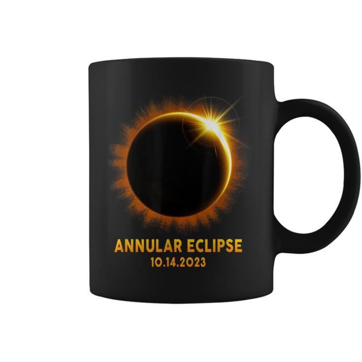 Annular Solar Eclipse 101423 America Annularity Celestial Coffee Mug