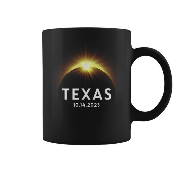 Annular Solar Eclipse October 14 2023 Texas Souvenir Coffee Mug